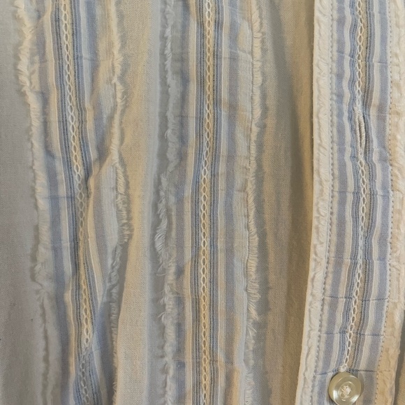 Big men’s textured Synergy 4xl button down shirt - Picture 4 of 4